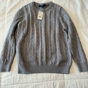 Boys small gray Brooks brothers sweater